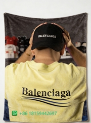 Balenciaga Throw Blankets
